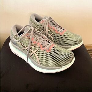 ASICS GlideRide 2 LITE SHOW Running Shoes Sz 7 NEARLY NEW Reflective Upper